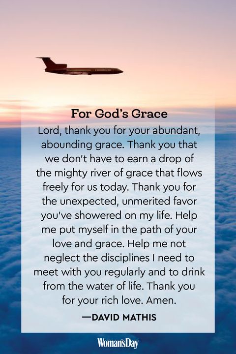 For God Grace